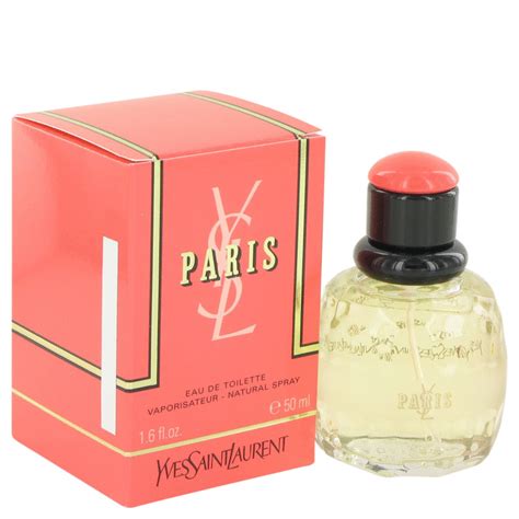 yves saint laurent paris eau de toilette 50ml|Paris eau de toilette 50ml.